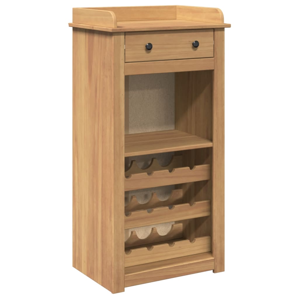 Vinhylle PANAMA 57x40x111,5 cm heltre furu