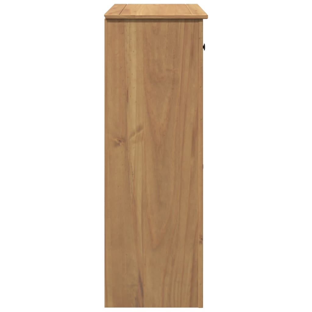 Skoskap PANAMA 80x40x114 cm heltre furu