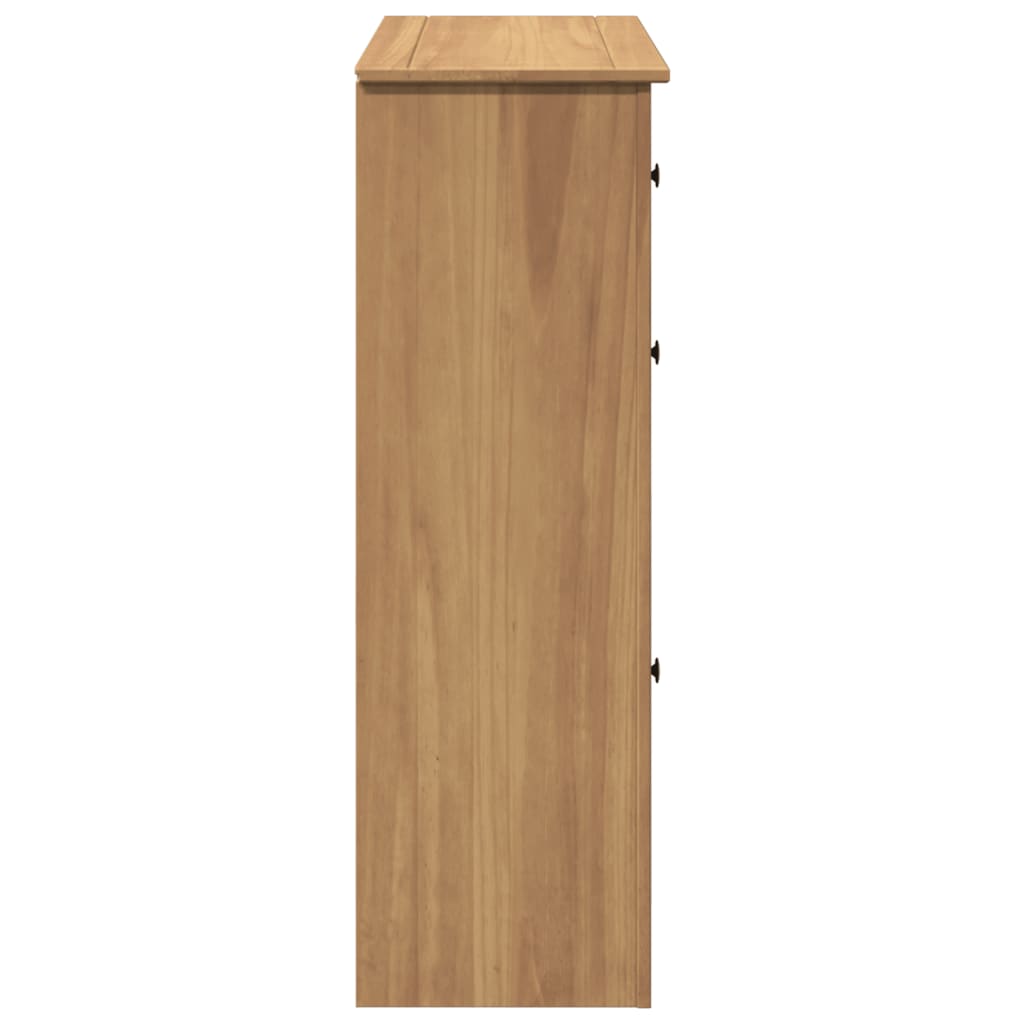 Skoskap PANAMA 80x35x105 cm heltre furu