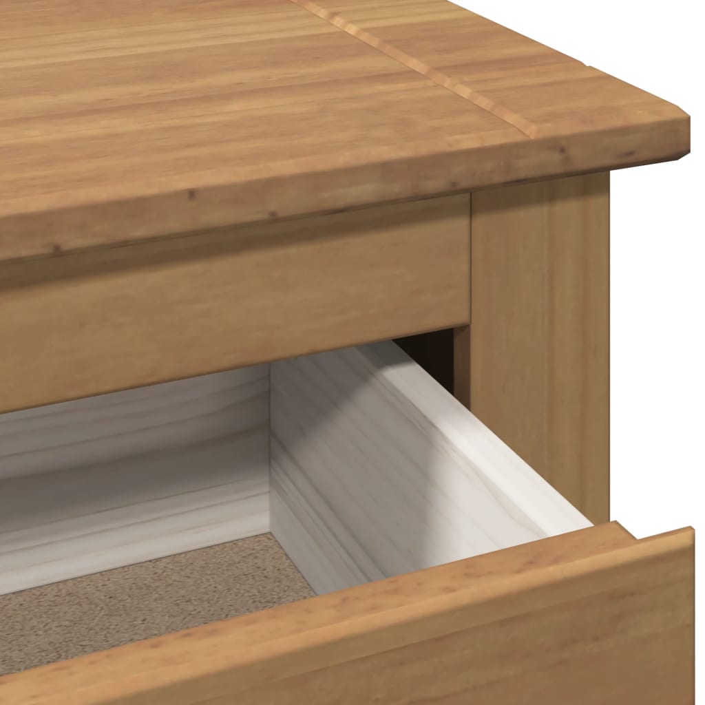 Skoskap PANAMA 80x35x105 cm heltre furu