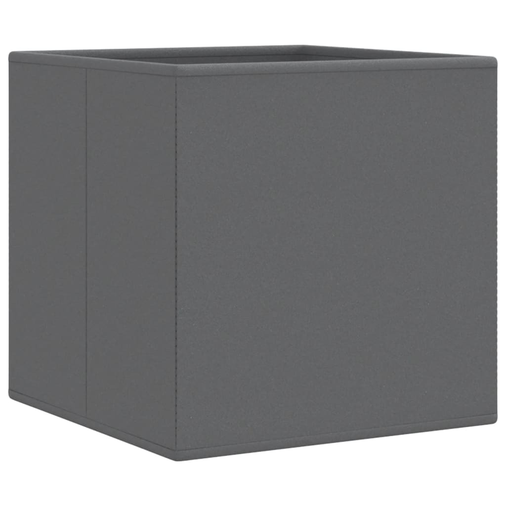 Oppbevaringsbokser 4 stk grå 32x32x32 cm ikke-vevet stoff