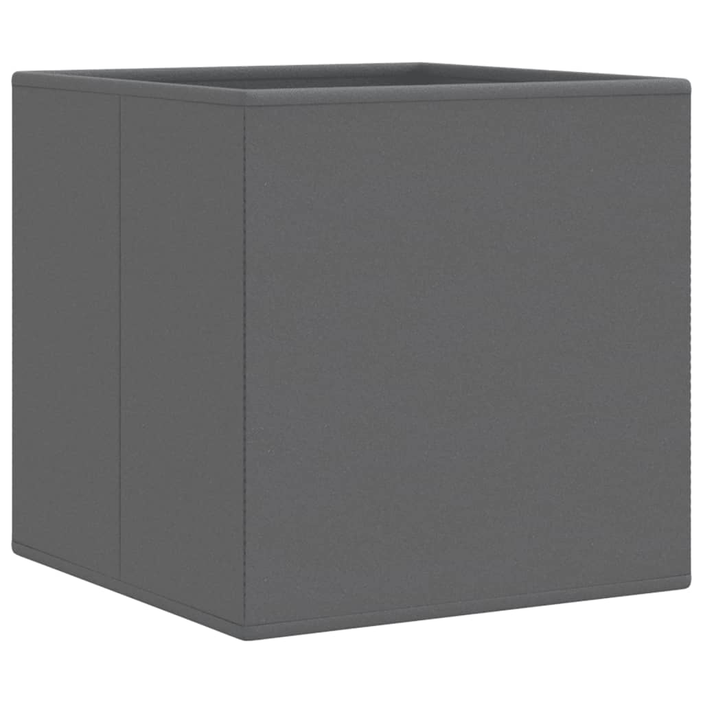 Oppbevaringsbokser 10 stk grå 32x32x32 cm ikke-vevet stoff