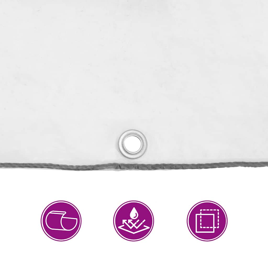 Plantetrekk med maljer 2x3 m polyetylen