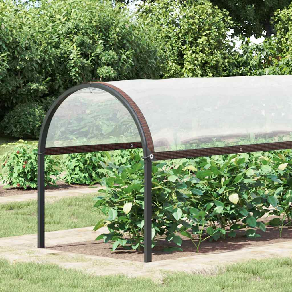 Plantetrekk med maljer 2x10 m polyetylen