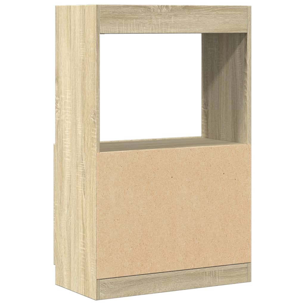 Highboard sonoma eik 63x33x100 cm konstruert tre
