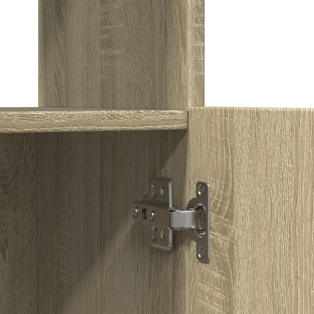 Highboard sonoma eik 63x33x100 cm konstruert tre