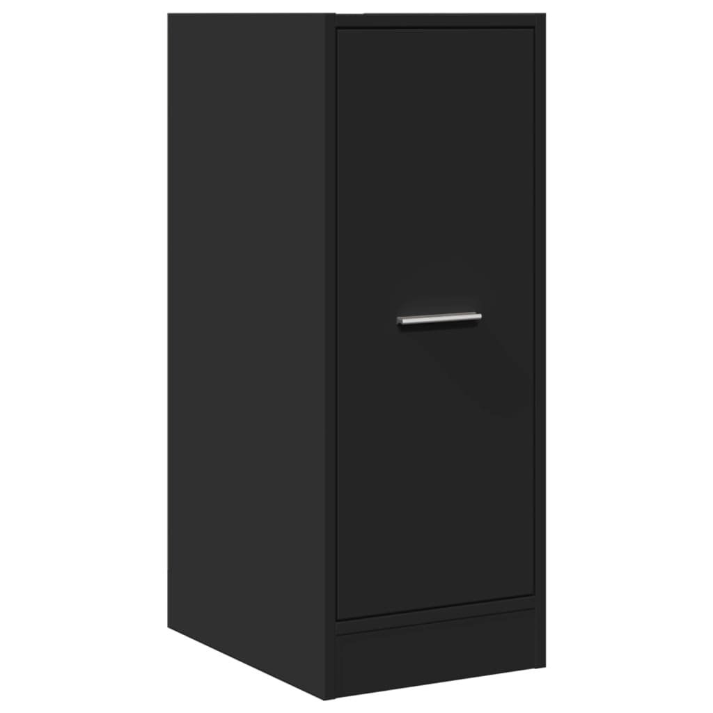 Apotekskap svart 30x41x77,5 cm konstruert tre