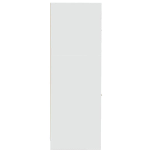 Apotekskap hvit 30x41x118 cm konstruert tre