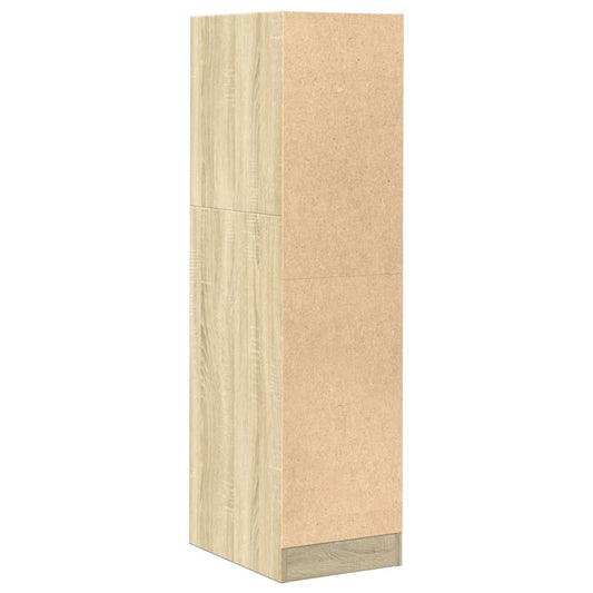 Apotekskap sonoma eik 30x41x118 cm konstruert tre