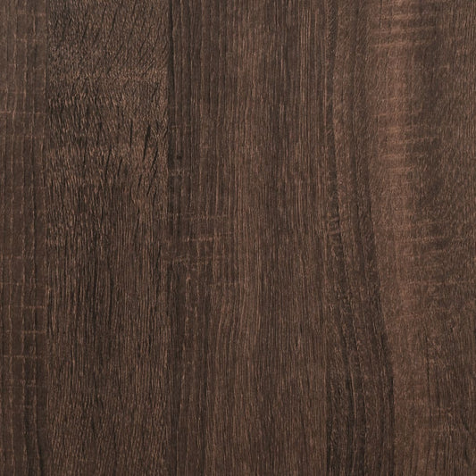 Apotekskap brun eik 30x41x118 cm konstruert tre
