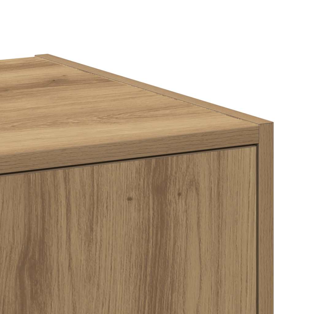 Apotekskap artisan eik 30x41x118 cm konstruert tre