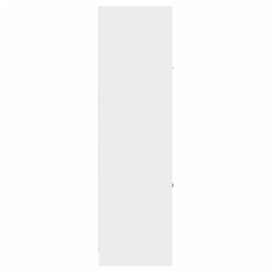 Apotekskap hvit 30x41x144,5 cm konstruert tre