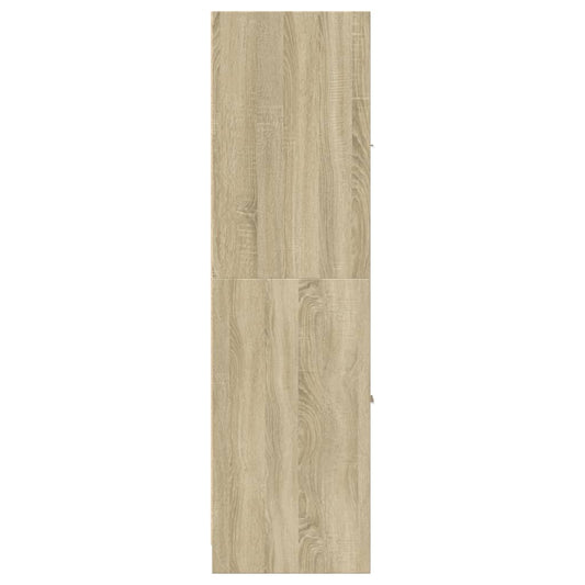 Apotekskap Sonoma eik 30x41x144,5 cm konstruert tre