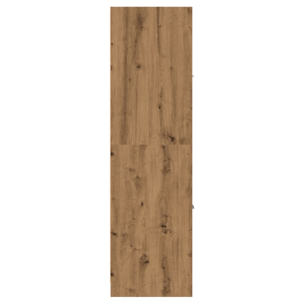 Apotekerskap håndlaget eik 30x41x144,5 cm konstruert tre