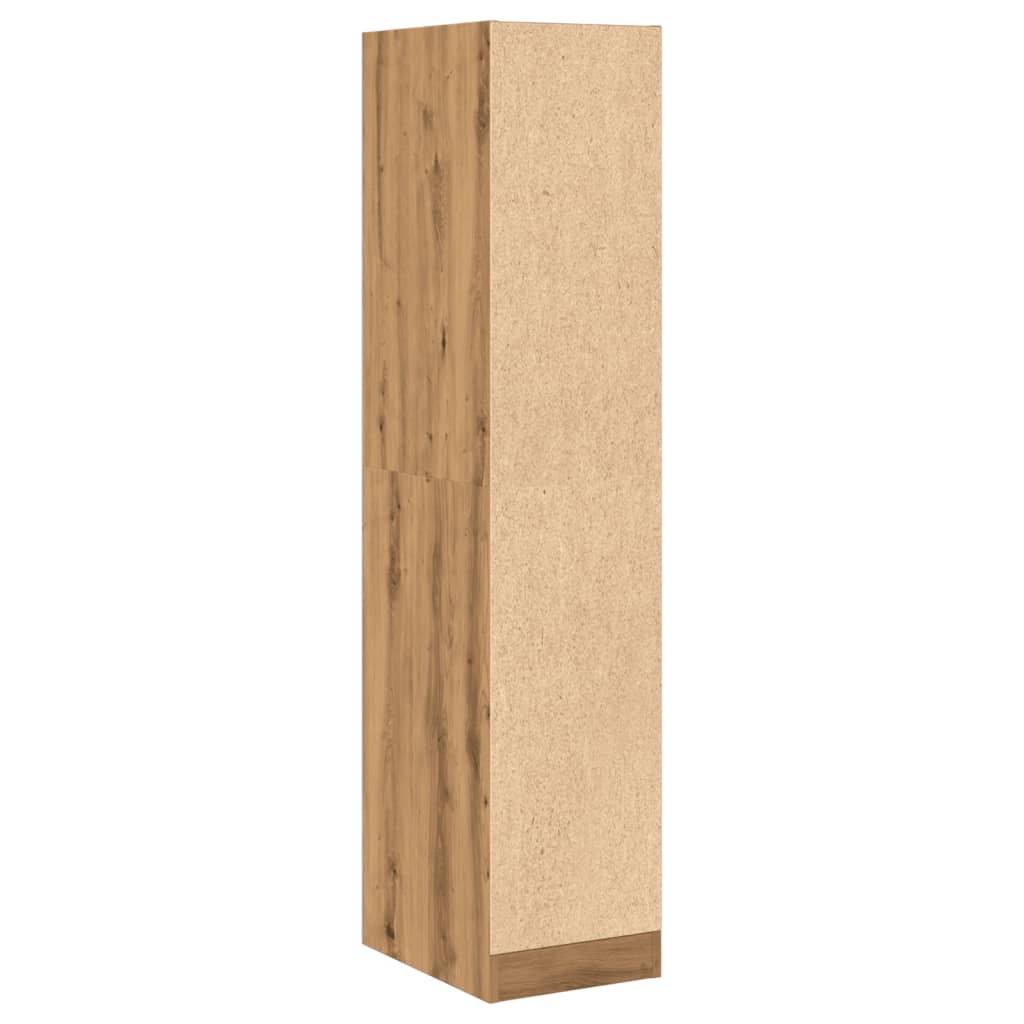 Apotekerskap håndlaget eik 30x41x144,5 cm konstruert tre