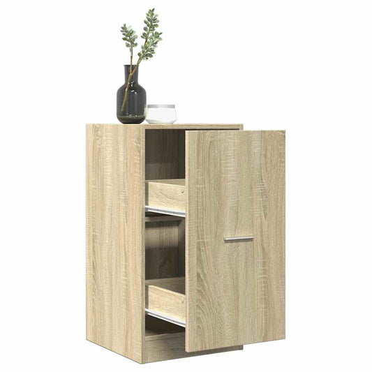 Apotekskap sonoma eik 40x41x77,5 cm konstruert tre