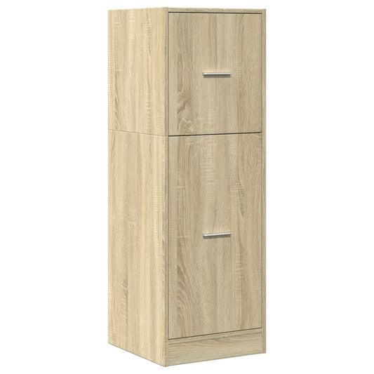 Apotekskap sonoma eik 40x41x118 cm konstruert tre