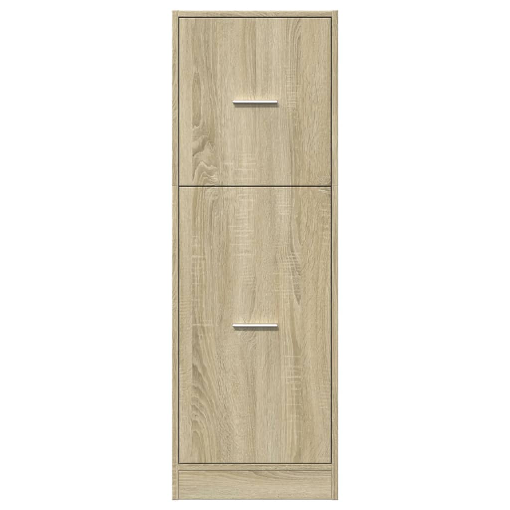 Apotekskap sonoma eik 40x41x118 cm konstruert tre