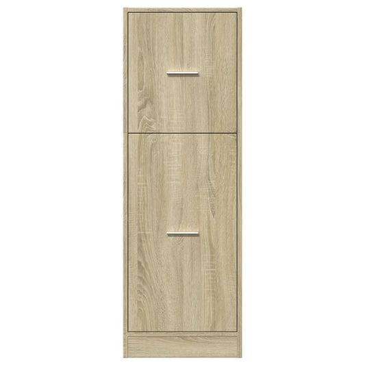 Apotekskap sonoma eik 40x41x118 cm konstruert tre