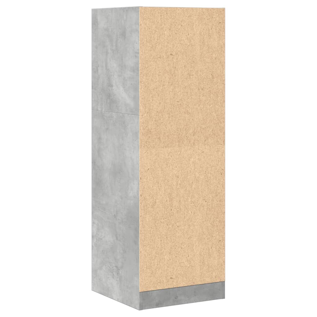 Apotekskap betonggrå 40x41x118 cm konstruert tre