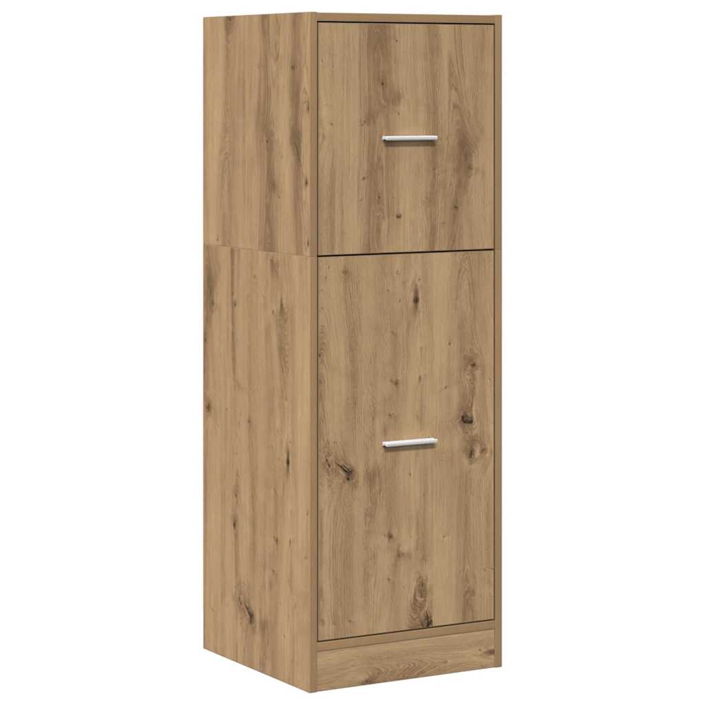 Apotekskap artisan eik 40x41x118 cm konstruert tre
