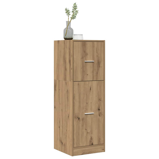 Apotekskap artisan eik 40x41x118 cm konstruert tre