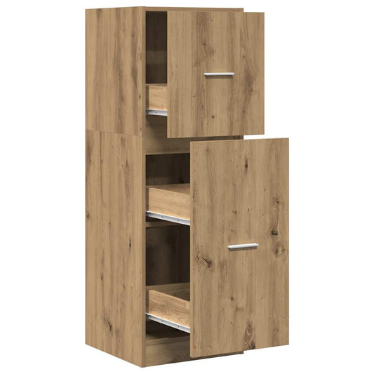 Apotekskap artisan eik 40x41x118 cm konstruert tre