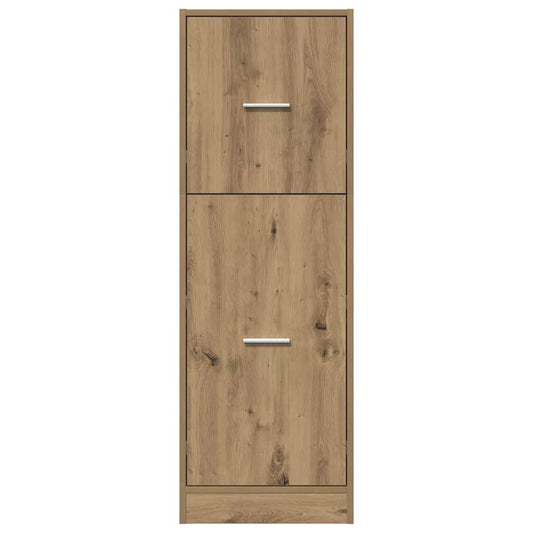 Apotekskap artisan eik 40x41x118 cm konstruert tre