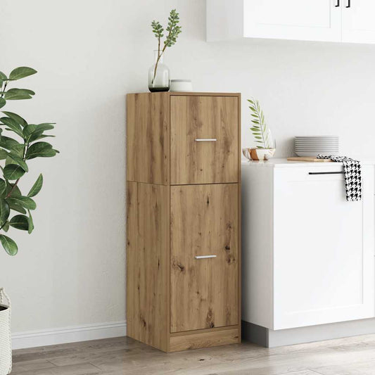 Apotekskap artisan eik 40x41x118 cm konstruert tre