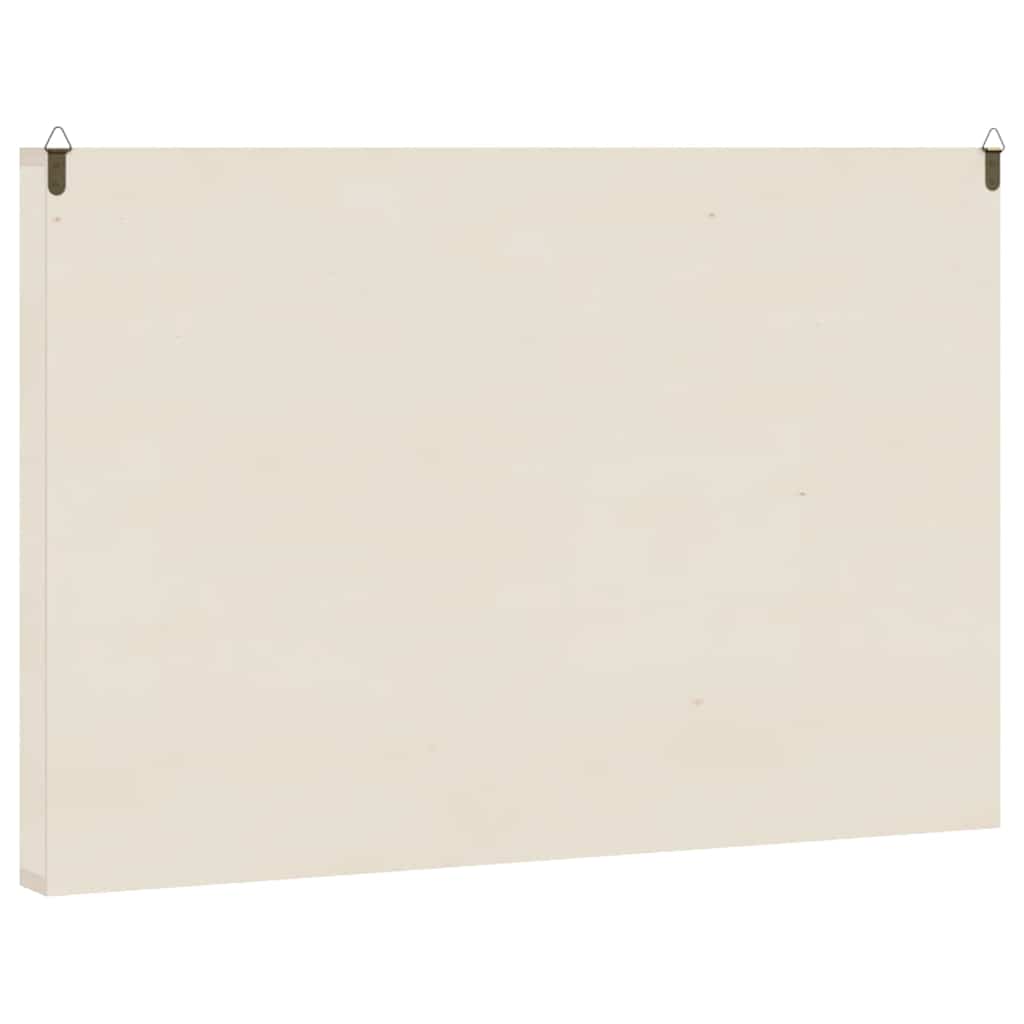 Samlerutstillingsskap i tre med 60 rom 60x4,5x40,5cm