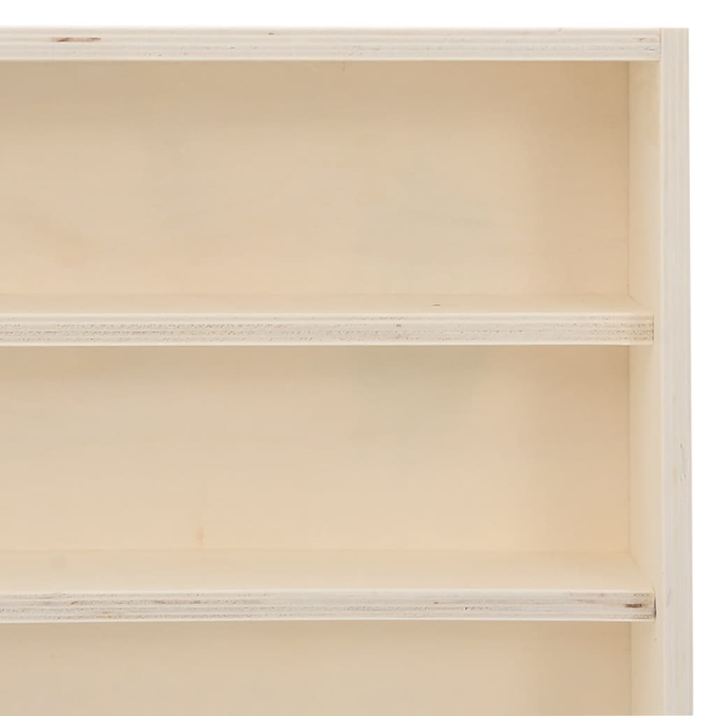 samlermonter i tre med 6 hyller 100x8,5x55 cm vidaXL
