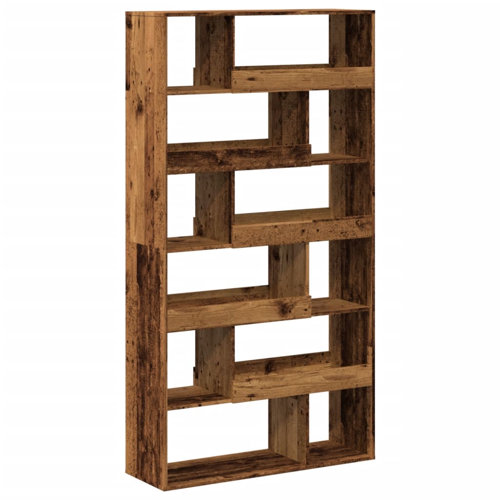 Bokhylle gammelt tre 100x33x187,5 cm konstruert tre vidaXL