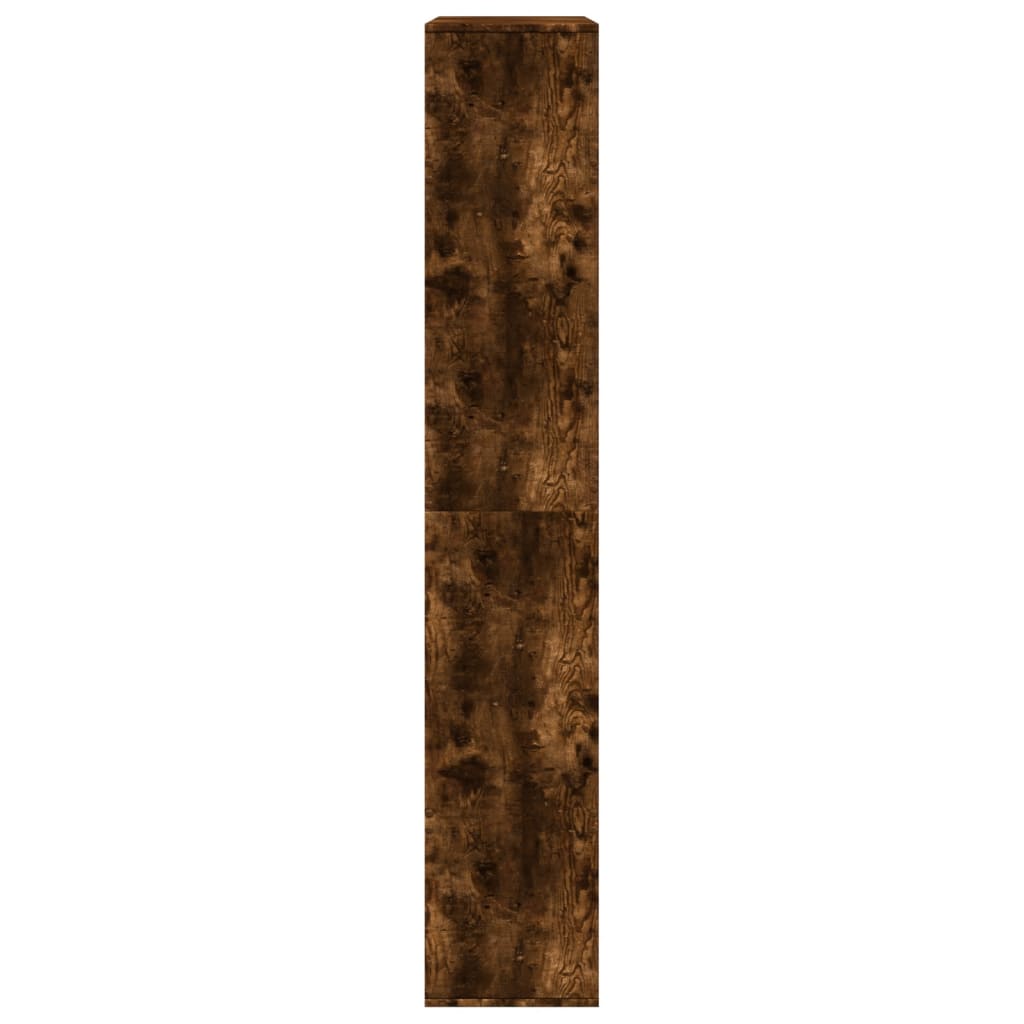 Bokhylle røkt eik 100x33x187,5 cm konstruert tre