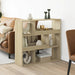 Romdeler sonoma eik 100x33x94,5 cm konstruert tre