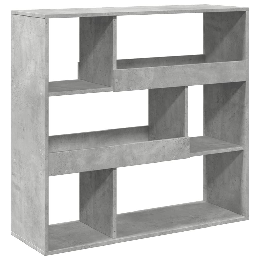 Romdeler betonggrå 100x33x94,5 cm konstruert tre