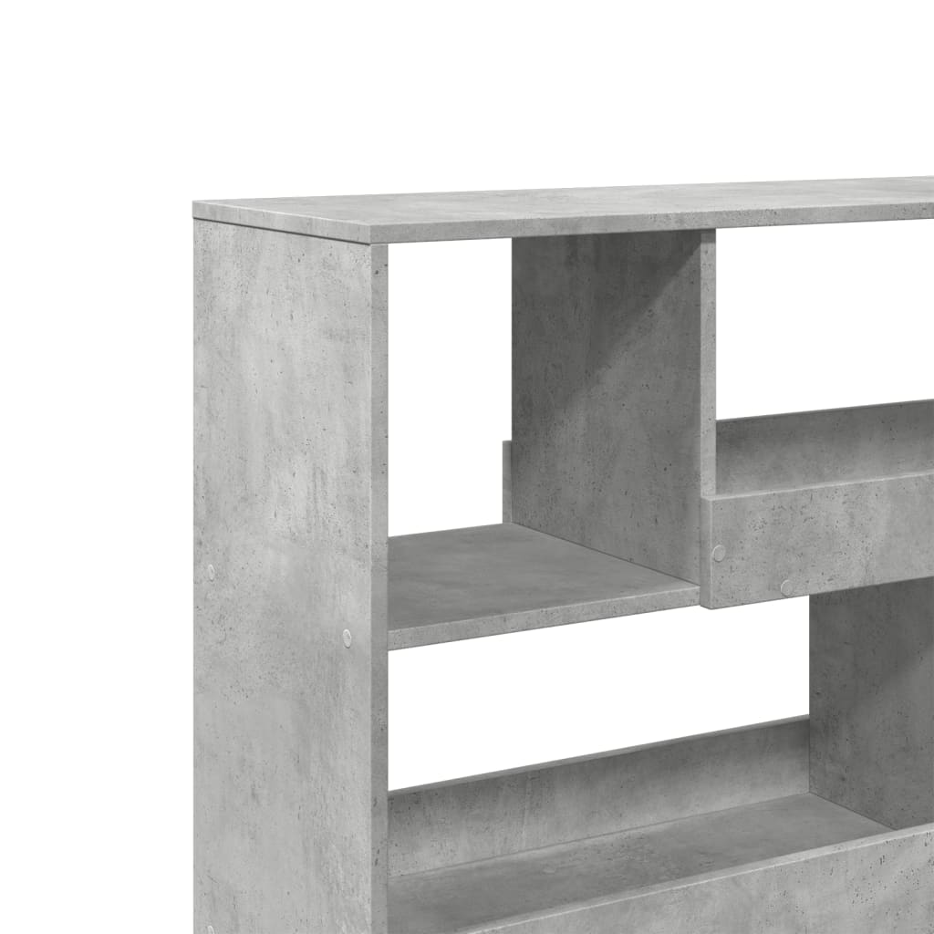 Romdeler betonggrå 100x33x94,5 cm konstruert tre