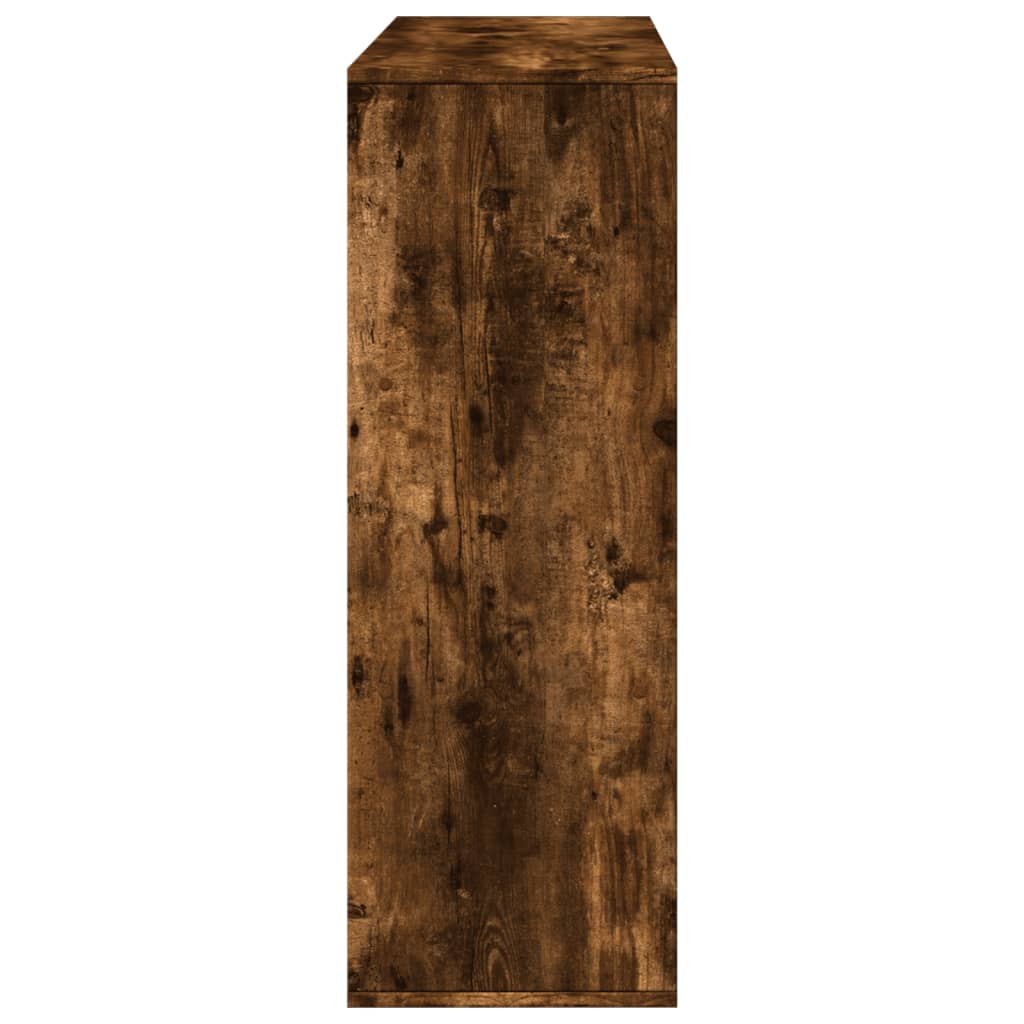 Romdeler røkt eik 100x33x94,5 cm konstruert tre