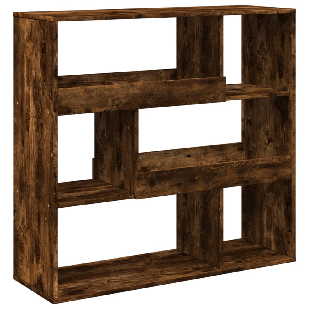 Romdeler røkt eik 100x33x94,5 cm konstruert tre