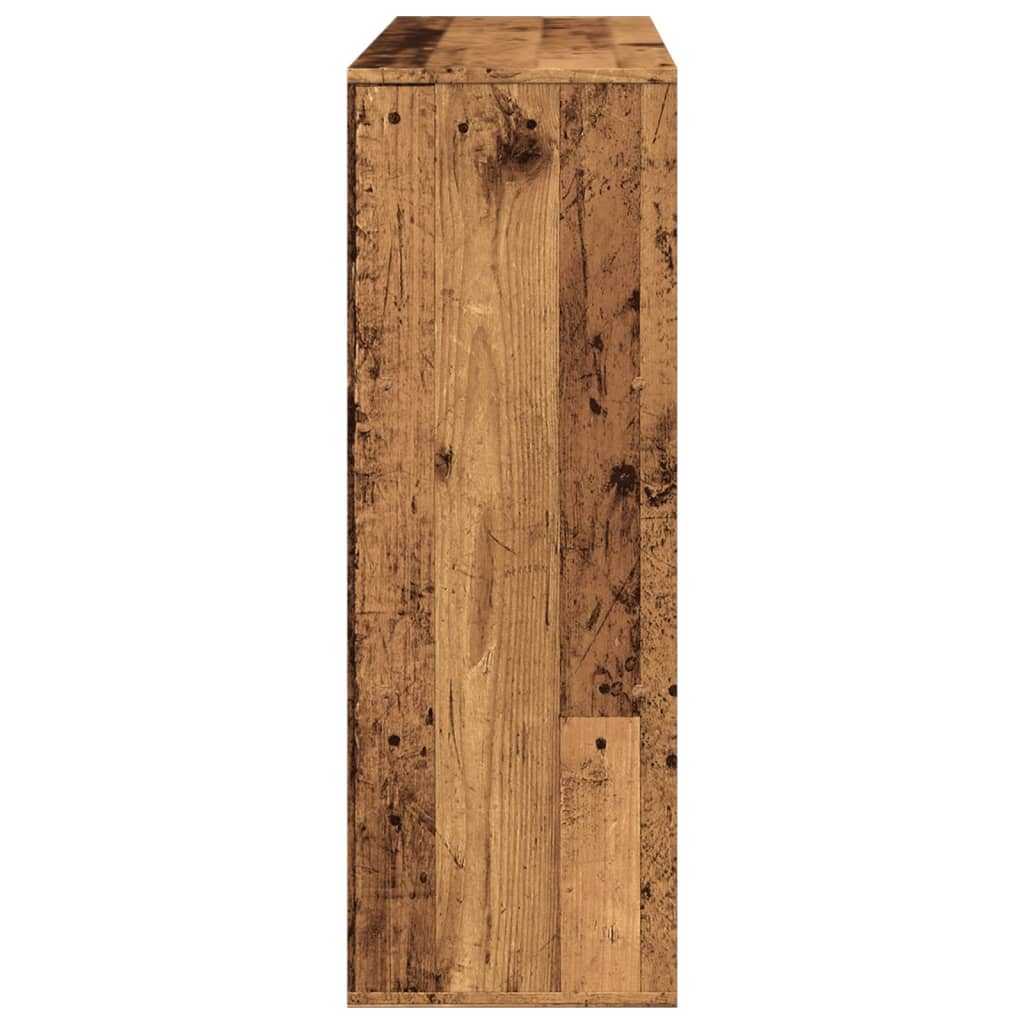 Romdeler gammelt tre 100x33x94,5 cm konstruert tre