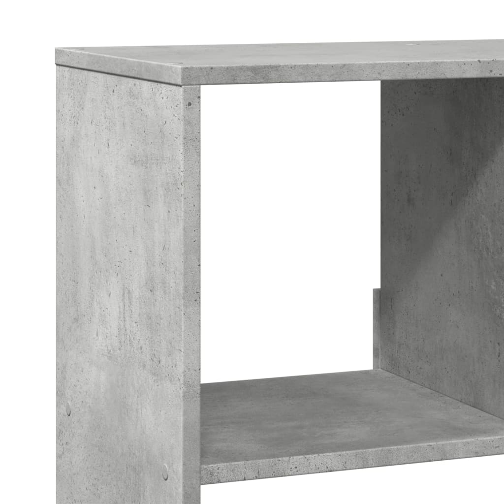 Romdeler betonggrå 100x33x125,5 cm konstruert tre