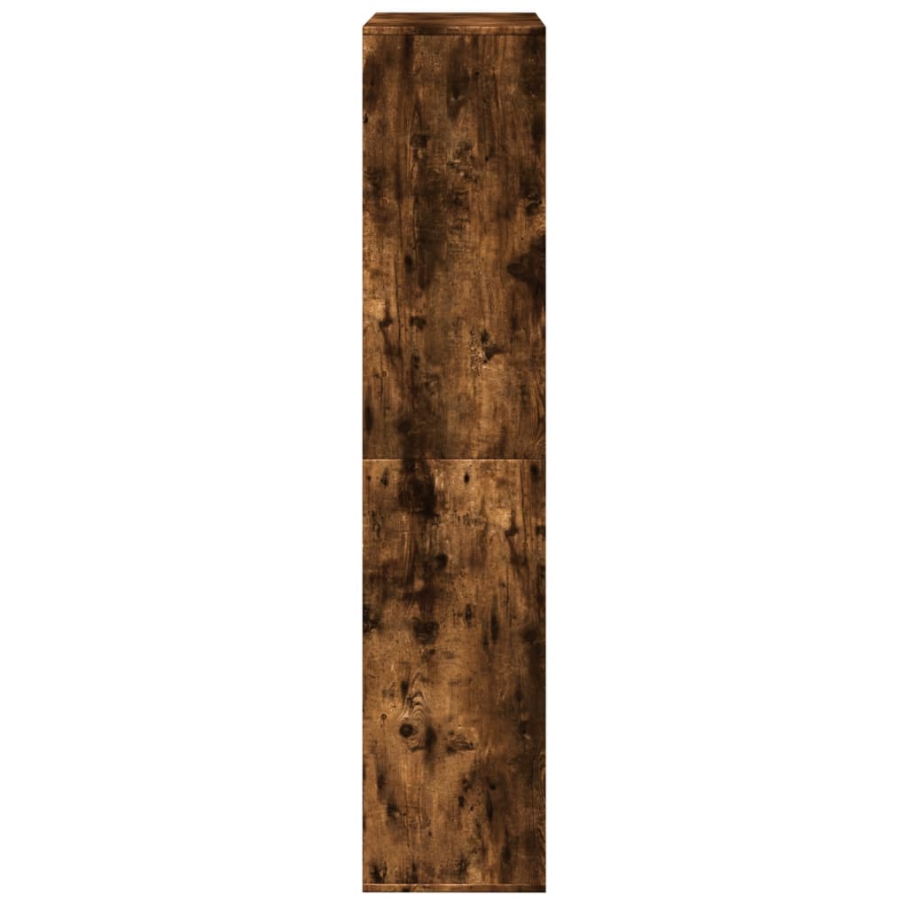 Romdeler røkt eik 100x33x156,5 cm konstruert tre vidaXL