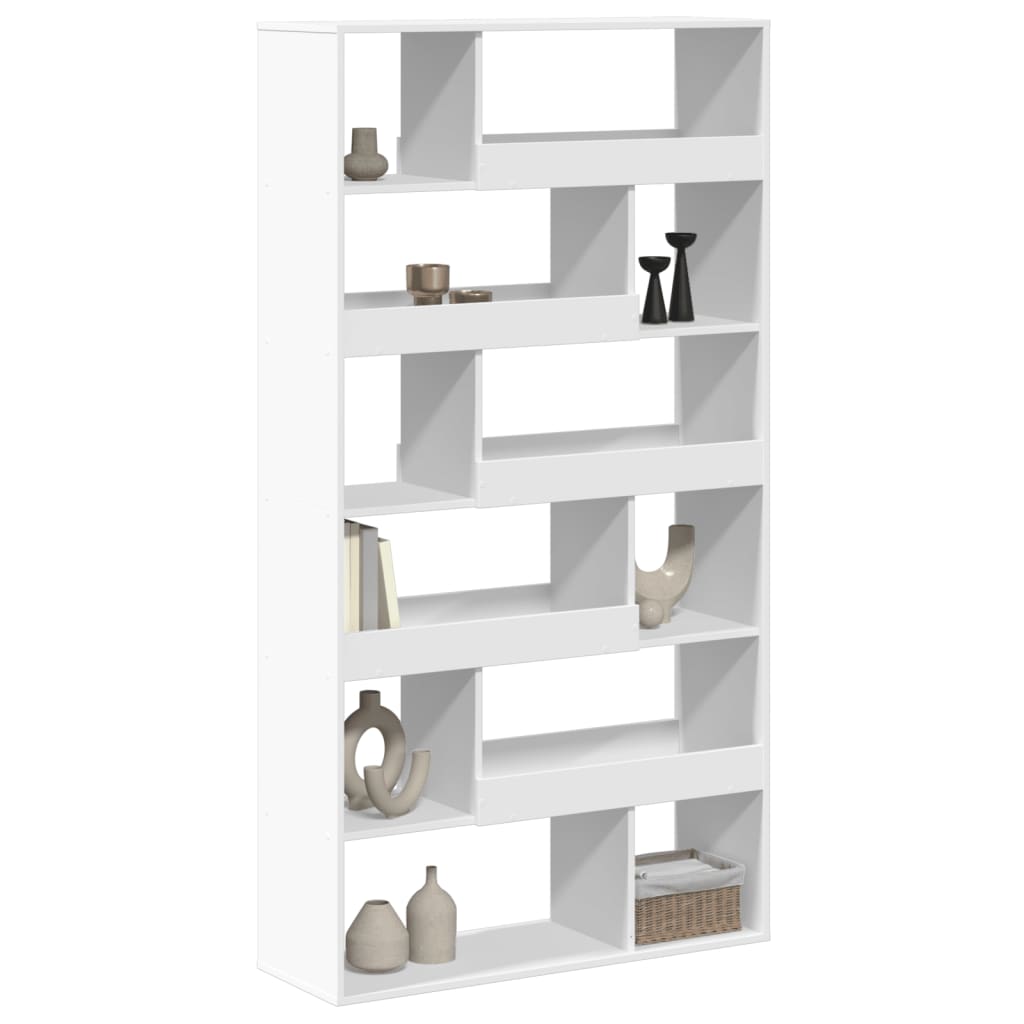 Romdeler hvit 100x33x187,5 cm konstruert tre vidaXL