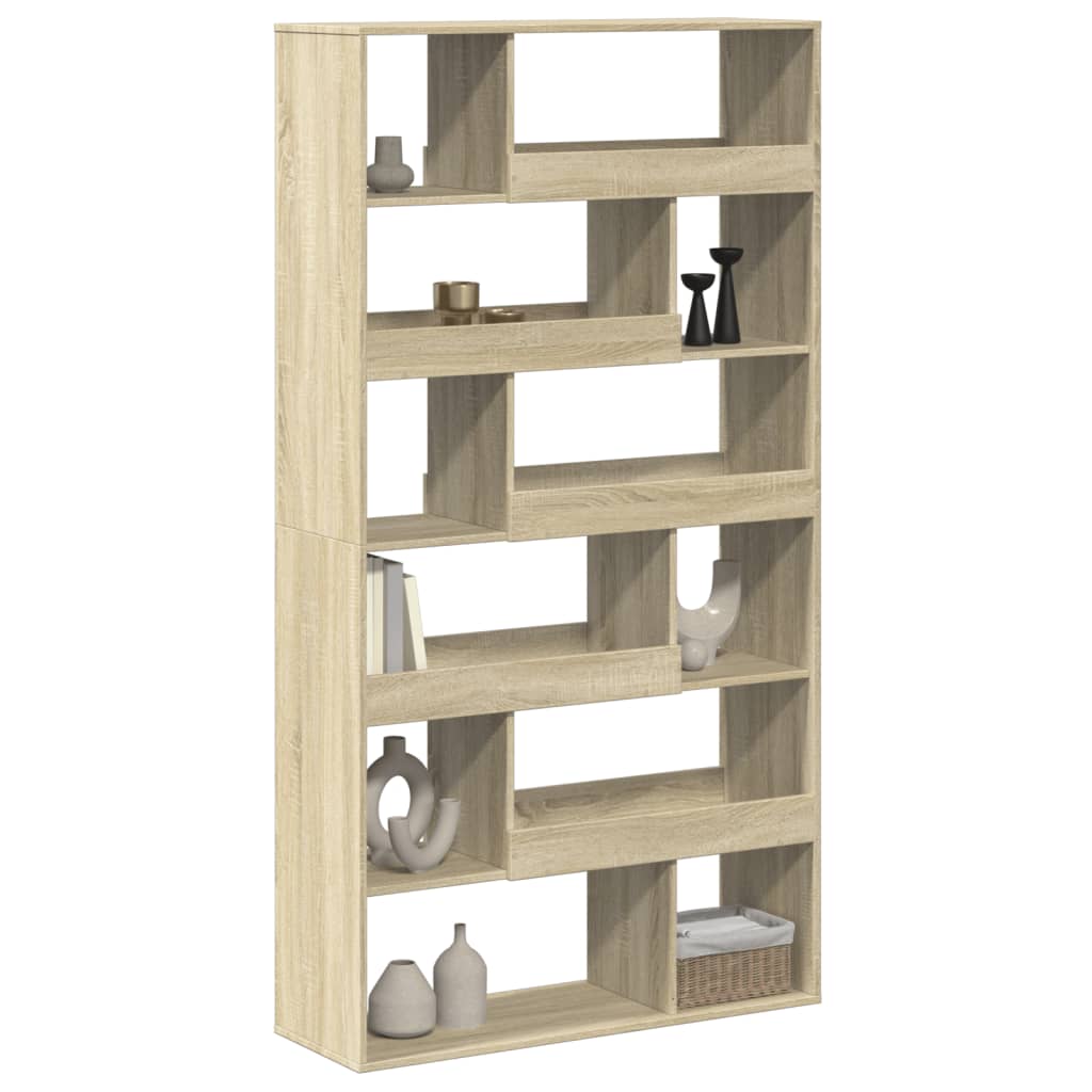 Romdeler sonoma eik 100x33x187,5 cm konstruert tre vidaXL