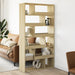 Romdeler sonoma eik 100x33x187,5 cm konstruert tre vidaXL