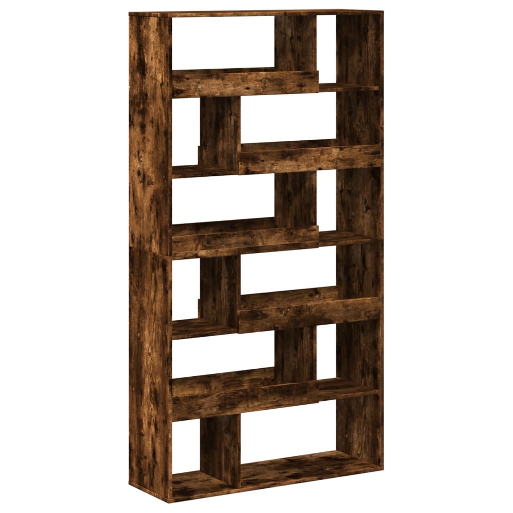 Romdeler røkt eik 100x33x187,5 cm konstruert tre
