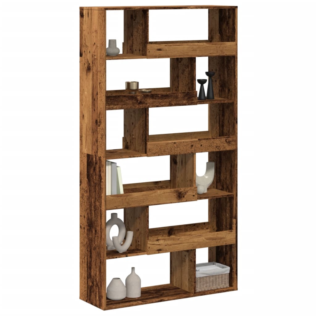Romdeler gammelt tre 100x33x187,5 cm konstruert tre vidaXL