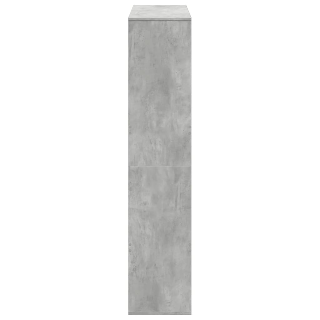 Romdeler betonggrå 100x33x156,5 cm konstruert tre