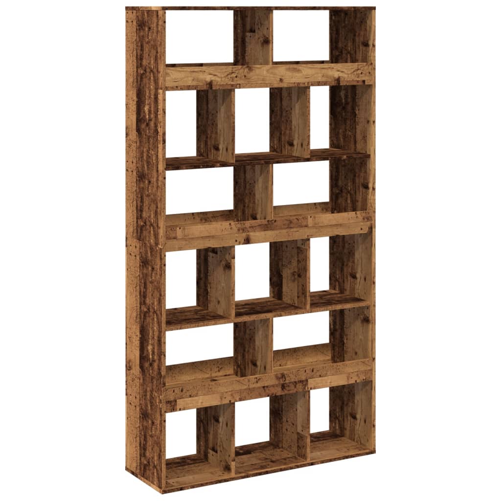 Romdeler gammelt tre 100x33x187,5 cm konstruert tre