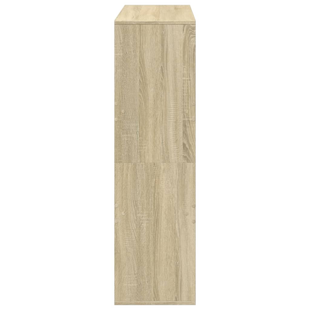 Romdeler sonoma eik 100x33x115 cm konstruert tre