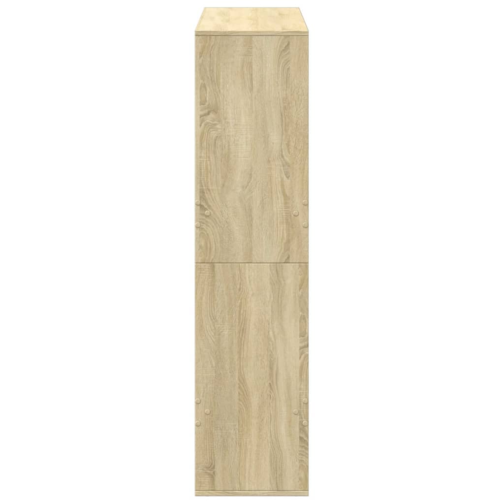 Romdeler sonoma eik 100x33x135 cm konstruert tre